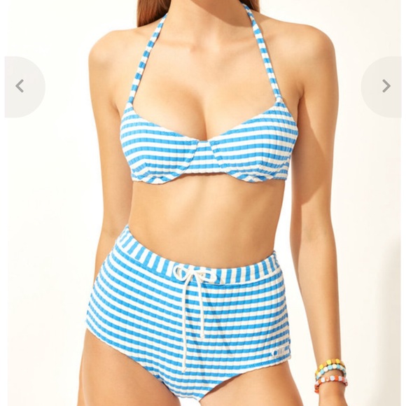 Solid and Striped The Ginger Tie Bikini - Picture 1 of 7